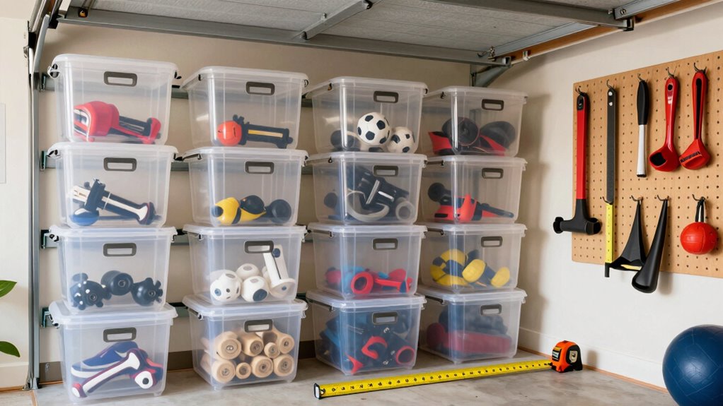 optimize garage storage space