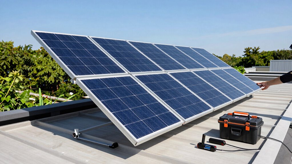 optimize portable solar efficiency