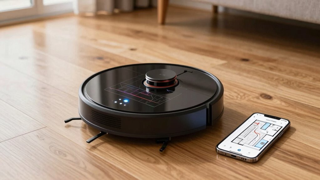 optimize vacuum floor mapping