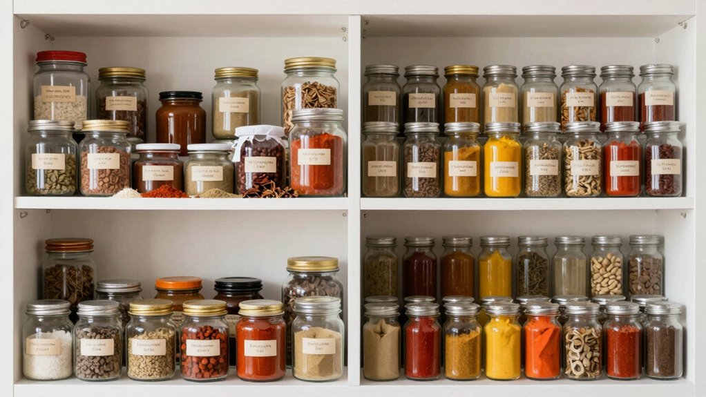 organize spices efficiently weekend