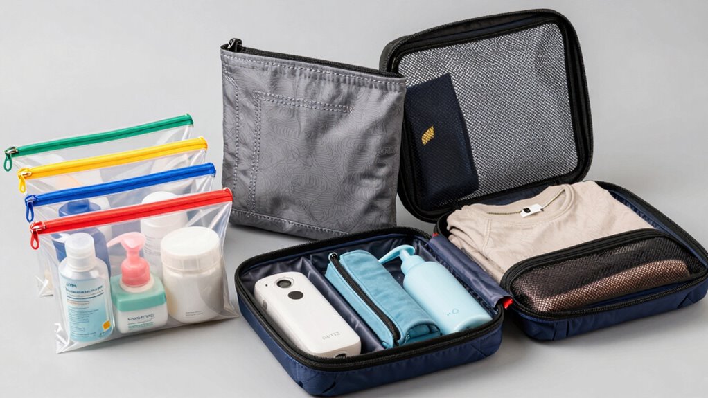 organized durable travel storage