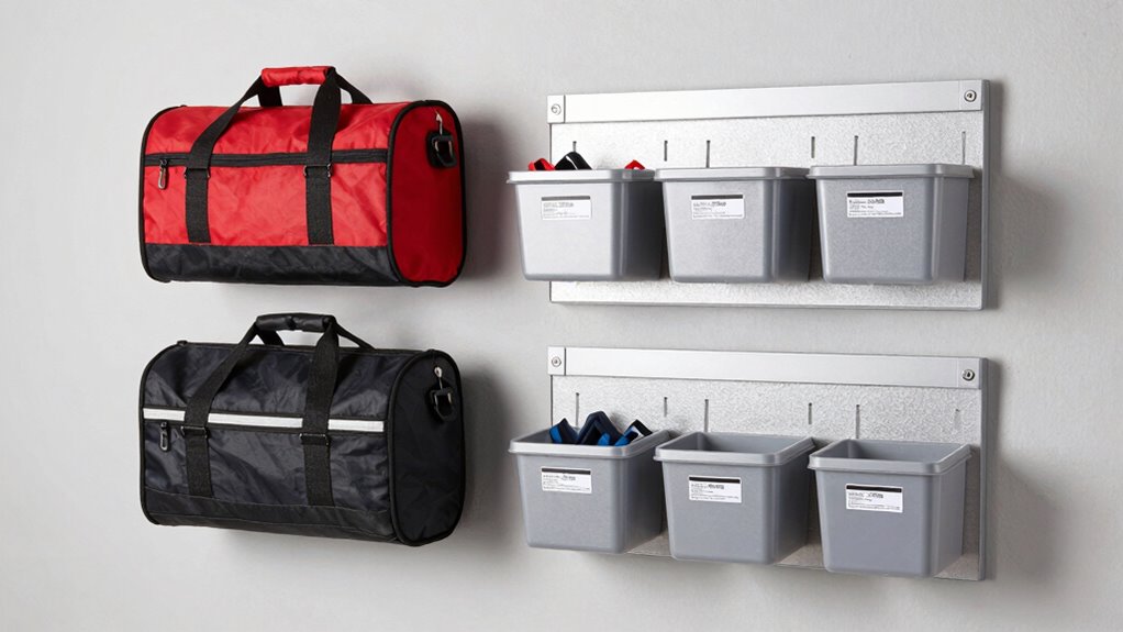 organized workspaces with wall mount