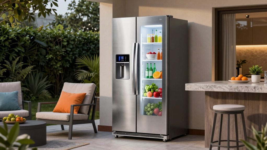 outdoor refrigerator selection tips