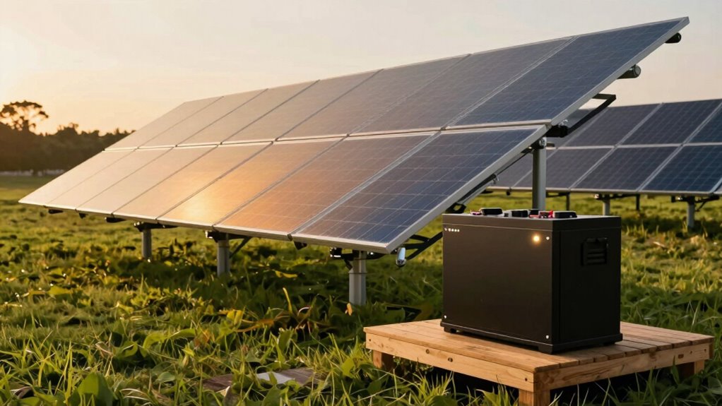 panel size influences recharge speed