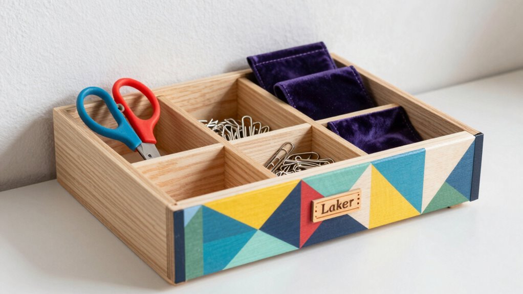 personalized decorative drawer organizers