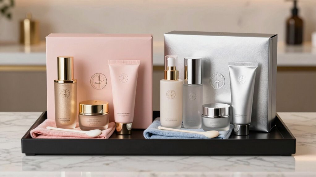 personalized skincare gift selection