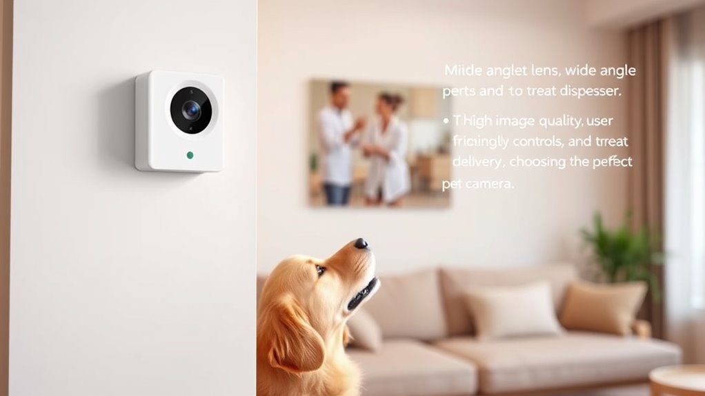 pet camera feature considerations