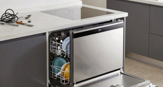 portable dishwasher size limitations
