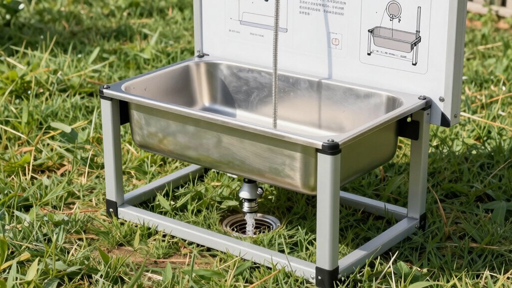 portable lightweight adjustable stable