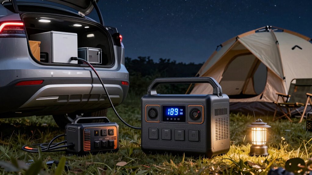 portable rechargeable camping power