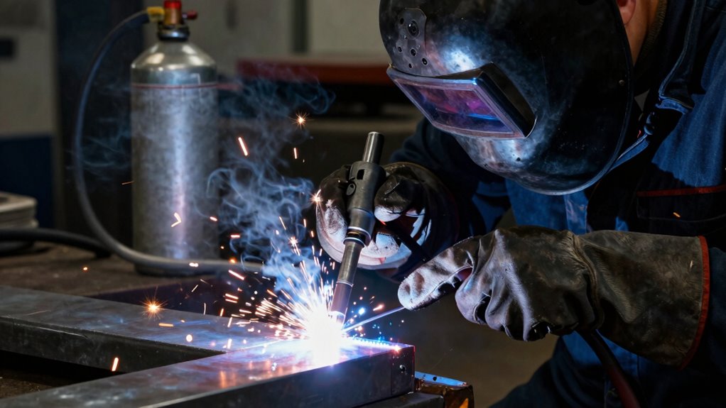 practice steady safe welding