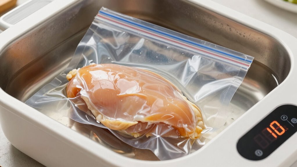 precise sous vide cooking