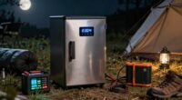 prevent camping fridge battery drain