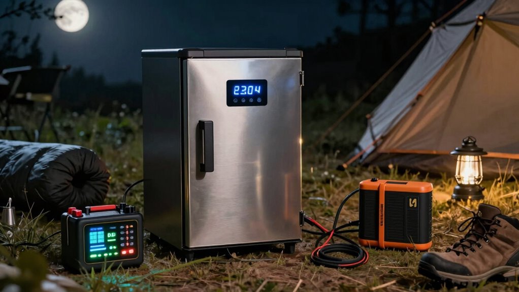 prevent camping fridge battery drain