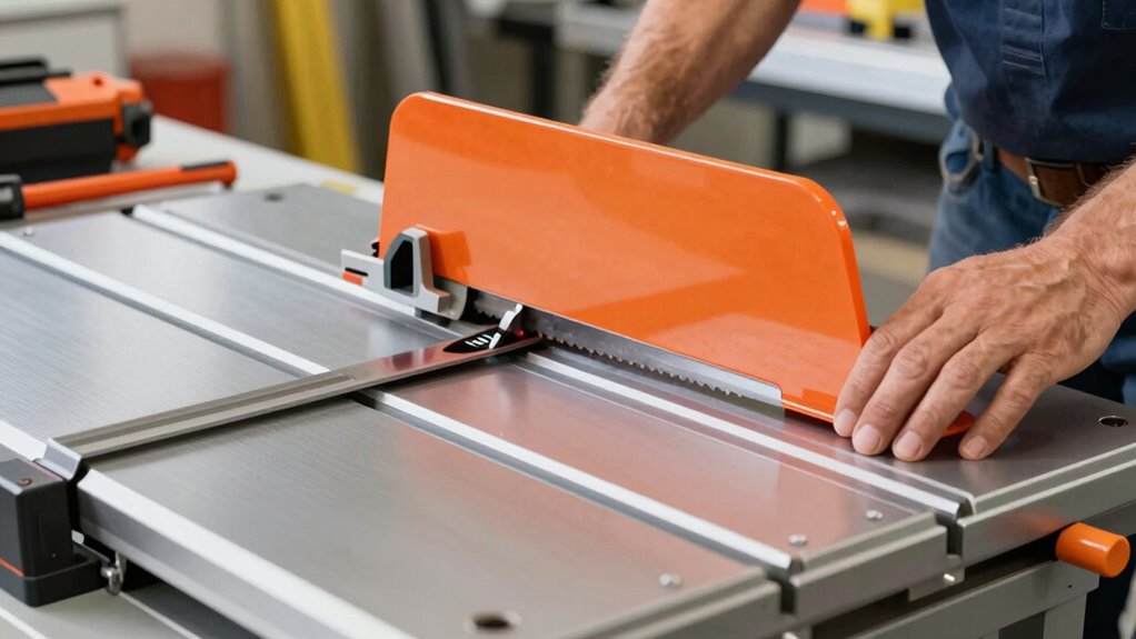 prevent kickback with safety measures