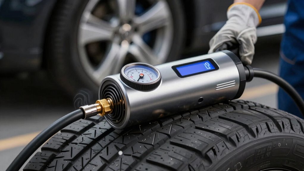 prevent overheating during tire inflation