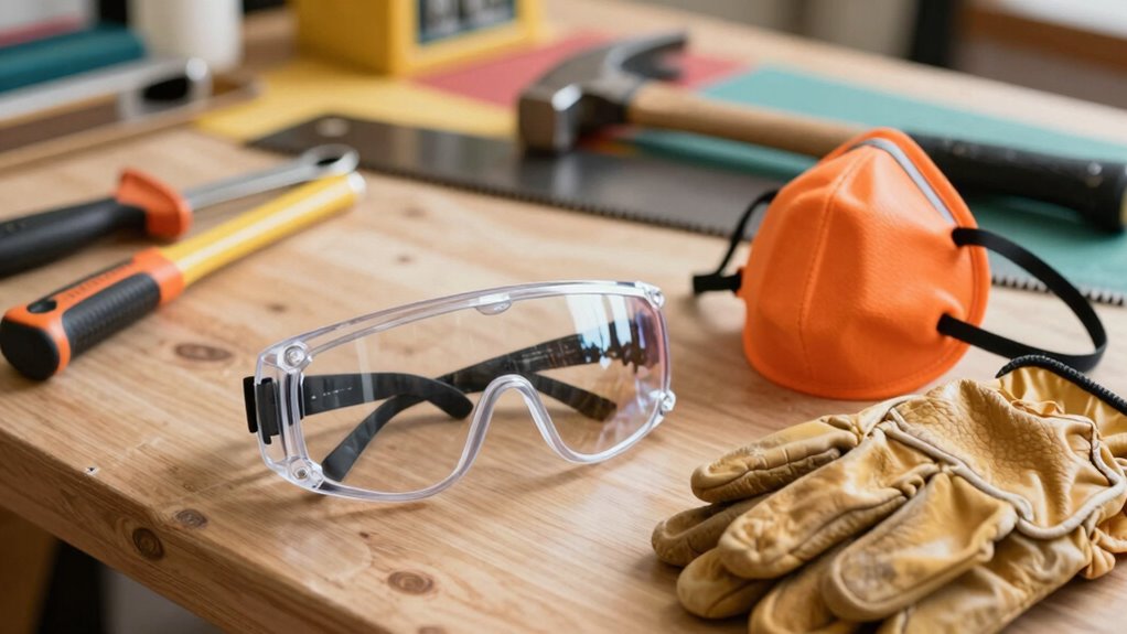 prioritize safety and organization