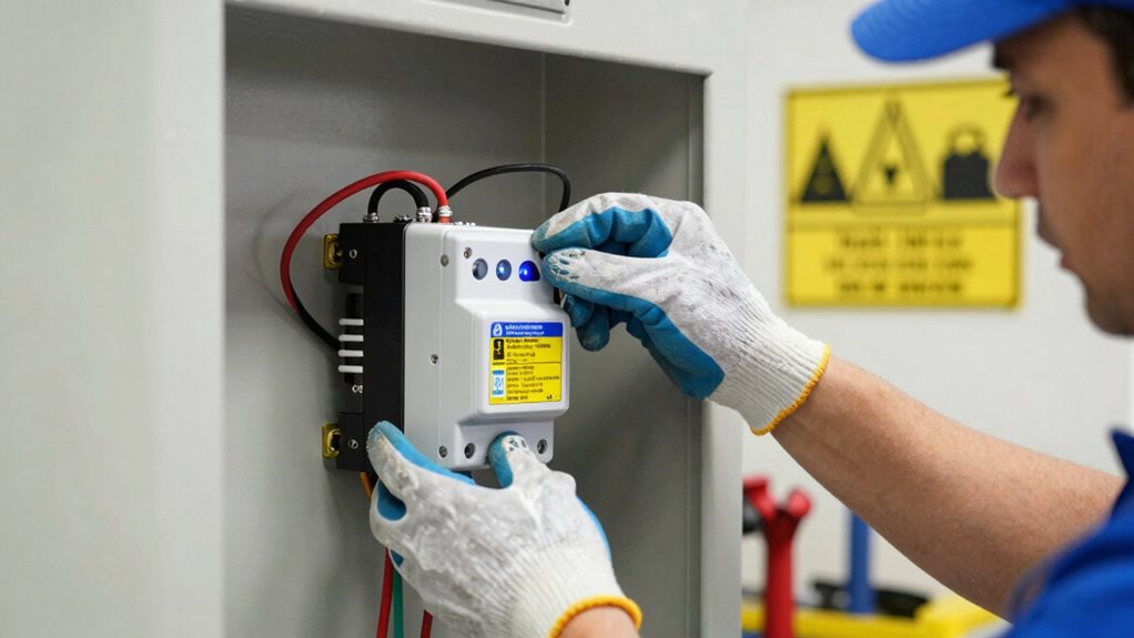 prioritize safety during installation