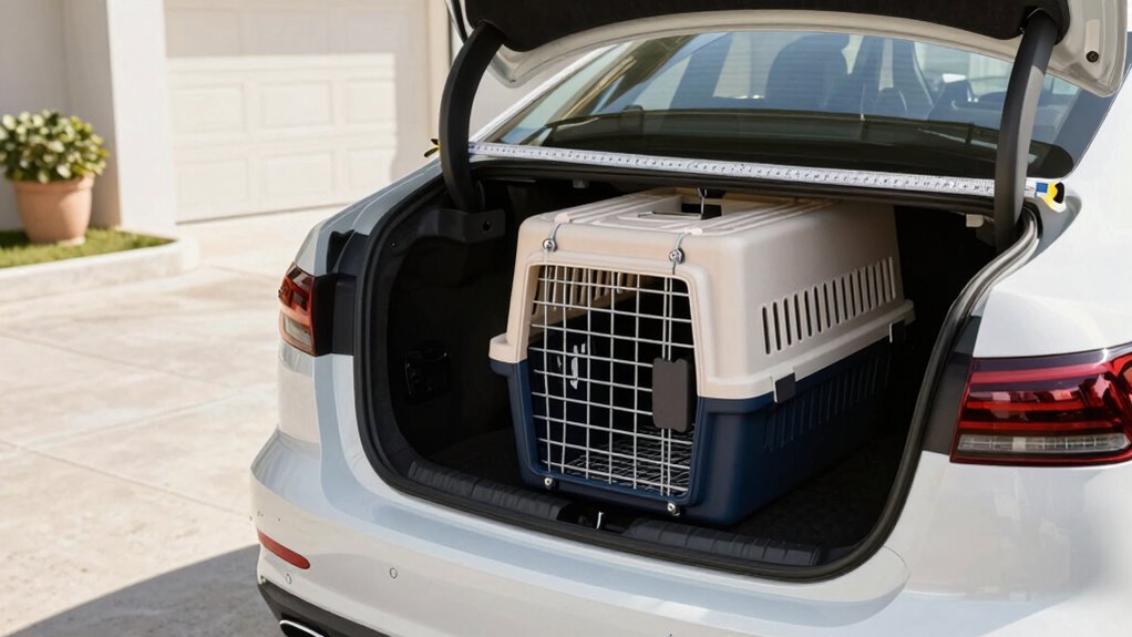 proper crate sizing and placement