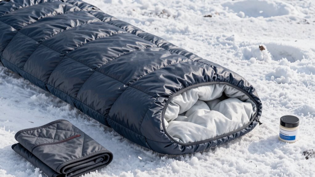 proper down sleeping bag care