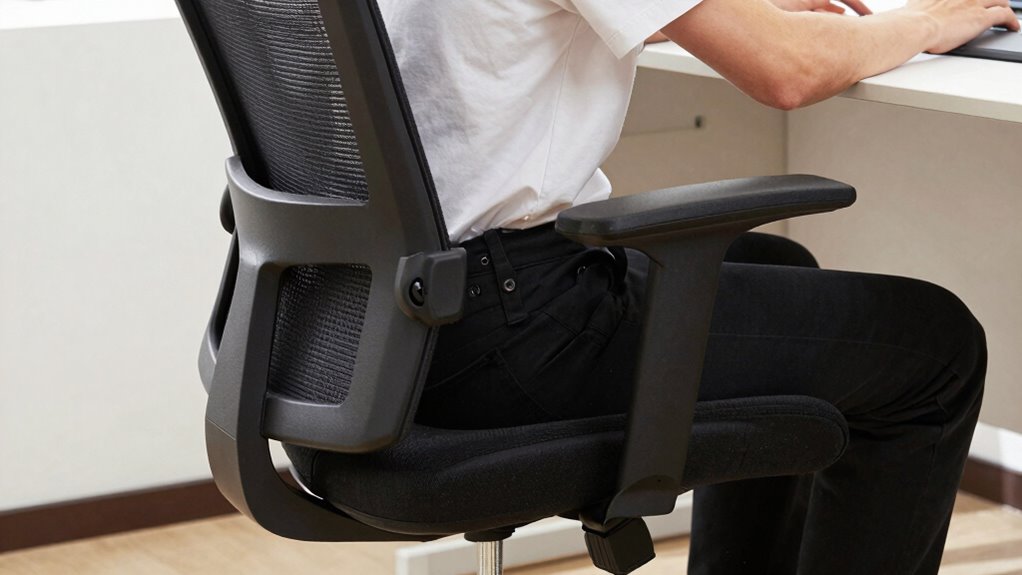 proper ergonomic seat support