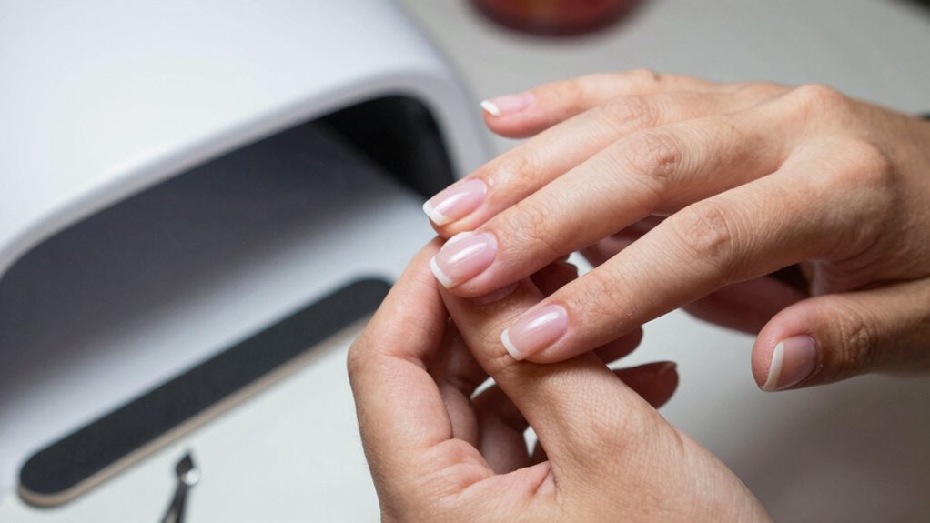 proper gel nail application