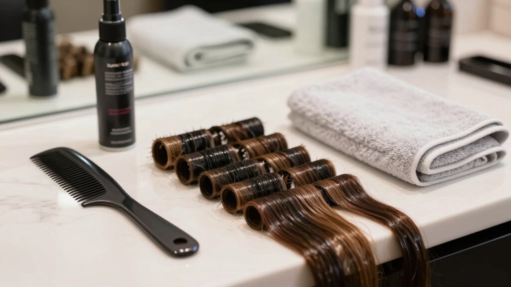 proper hair prep habits