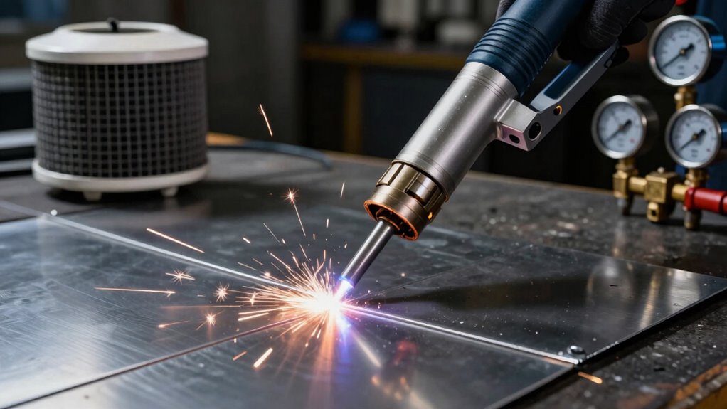 proper torch height and technique