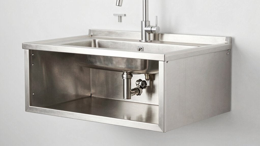 proper utility sink clearances