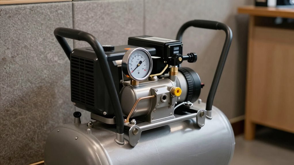 quiet compressor noise reduction