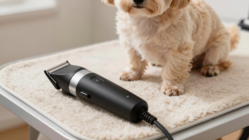 quiet grooming for sensitive dogs