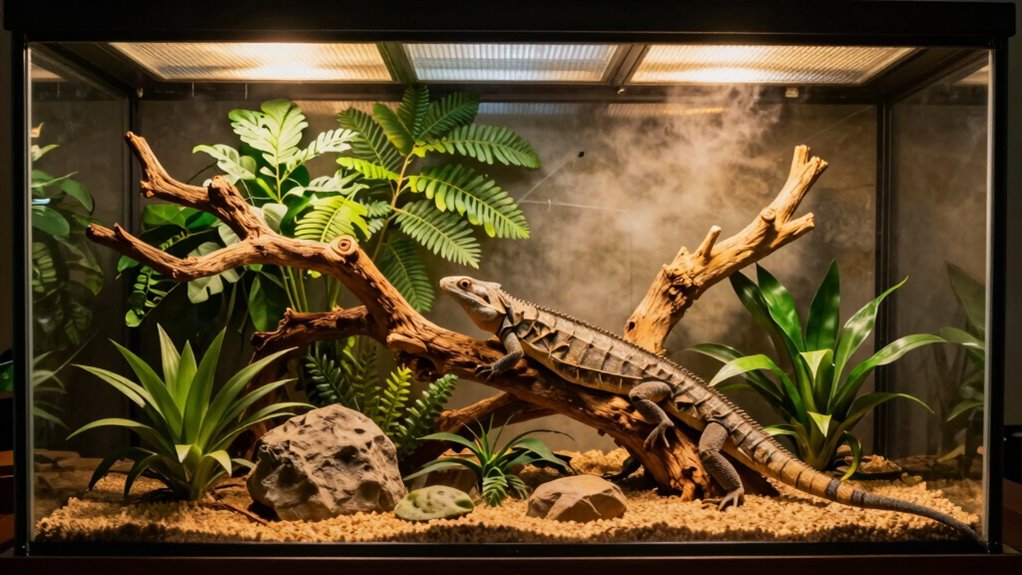 reptile habitat climate control