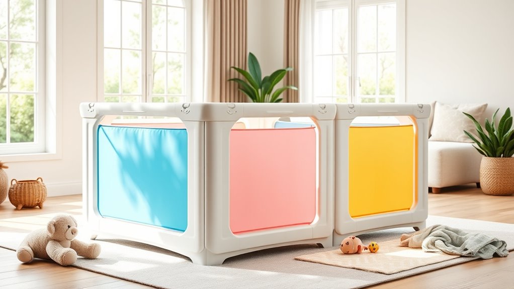 safe spacious portable playpen