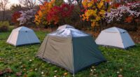 seasonal camping tent guidance