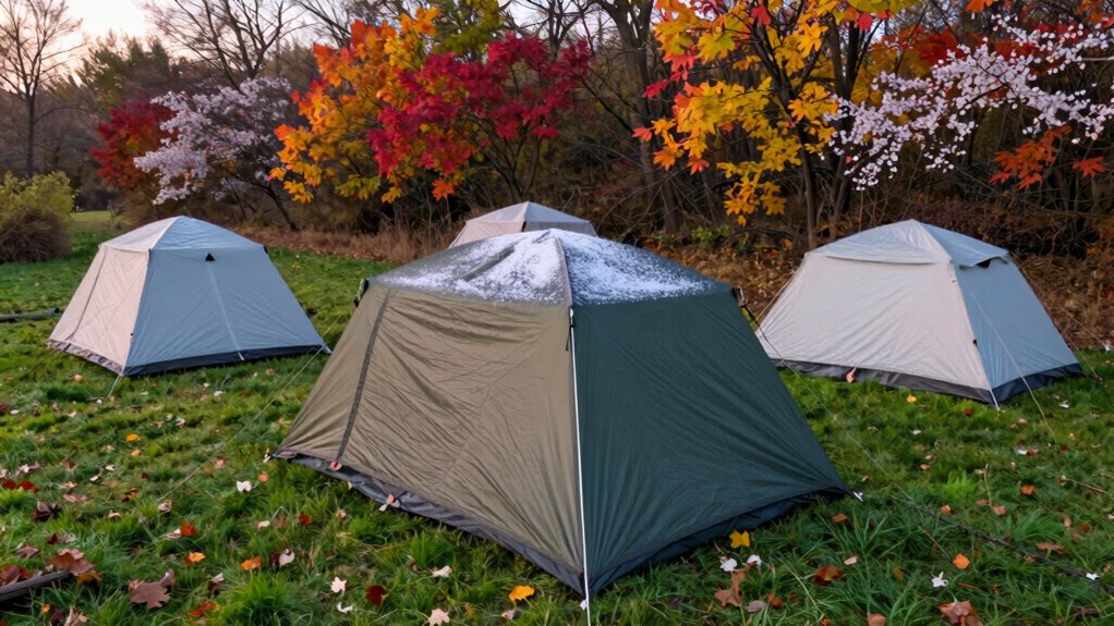 seasonal camping tent guidance