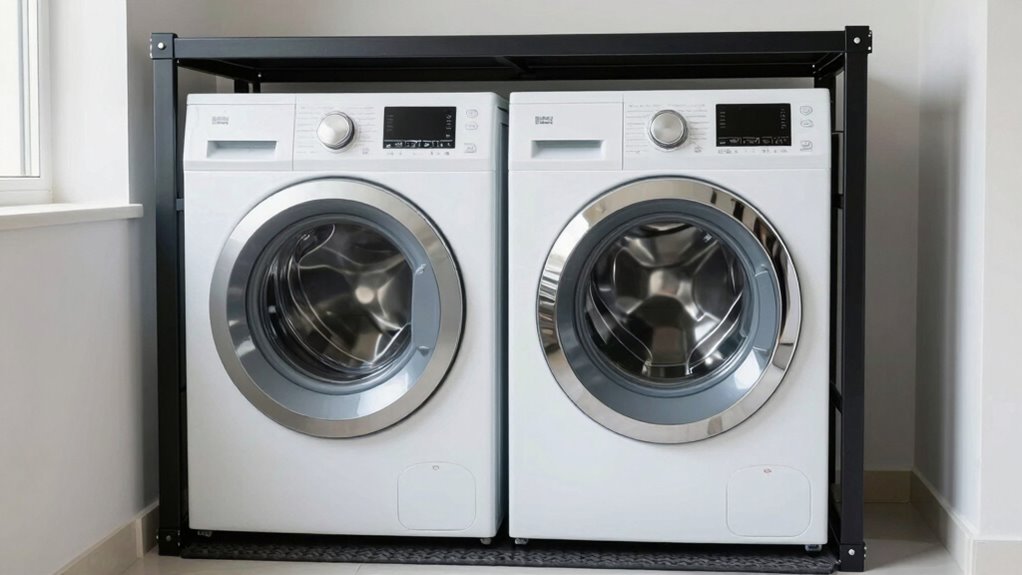 secure appliances and shelves