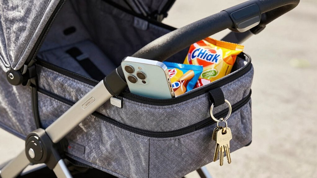 secure breathable stroller organizers