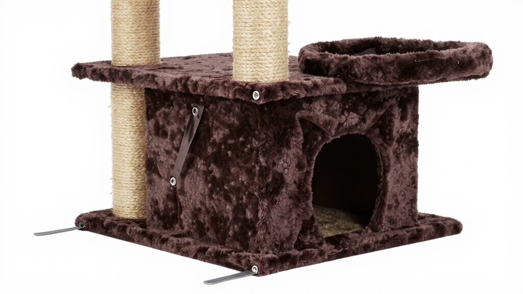 secure cat tree wall anchors