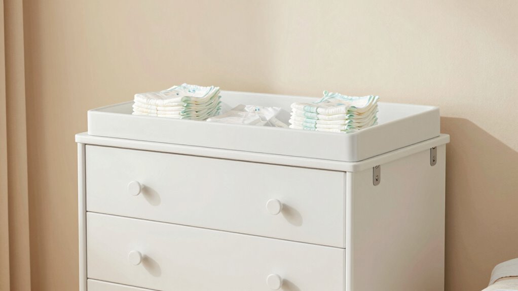 secure dresser with wall anchors