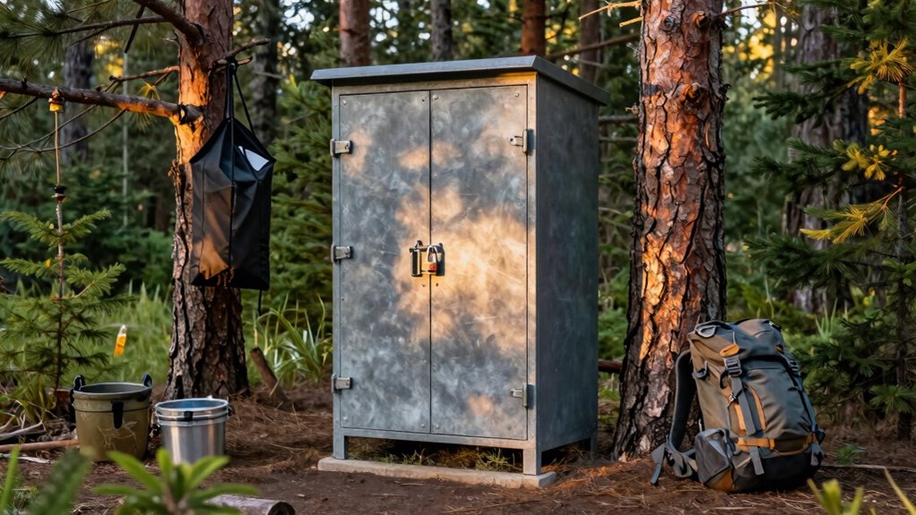 secure food prevent wildlife