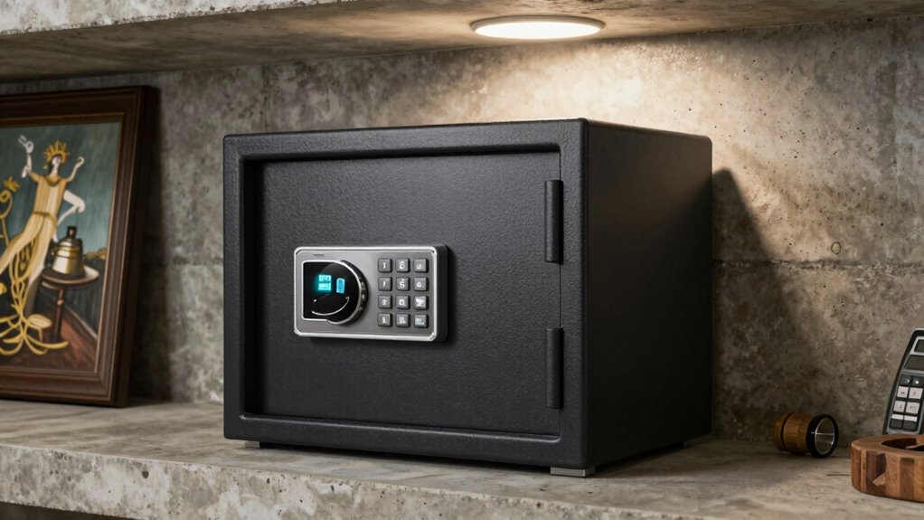 secure hidden safe placement