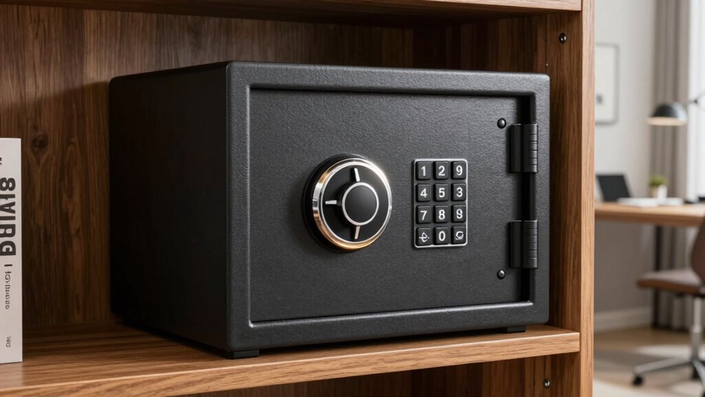 secure lock and alarm options
