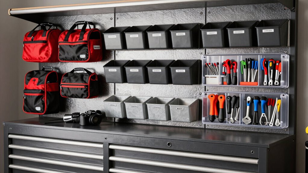 secure organized tool storage