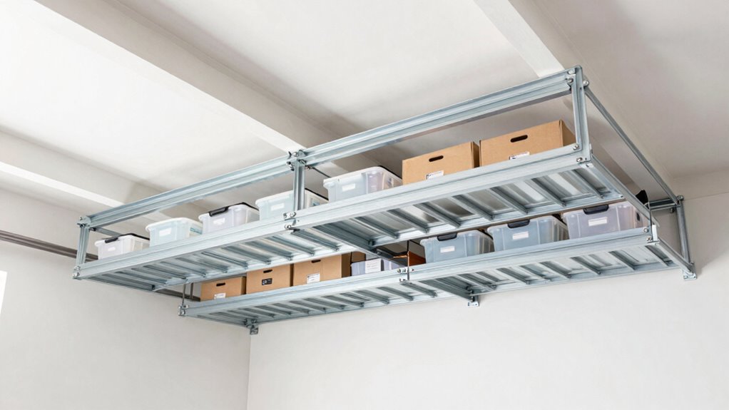 secure proper garage rack installation