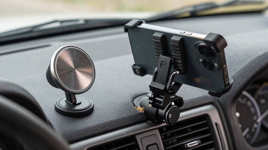 secure shock absorbing mount