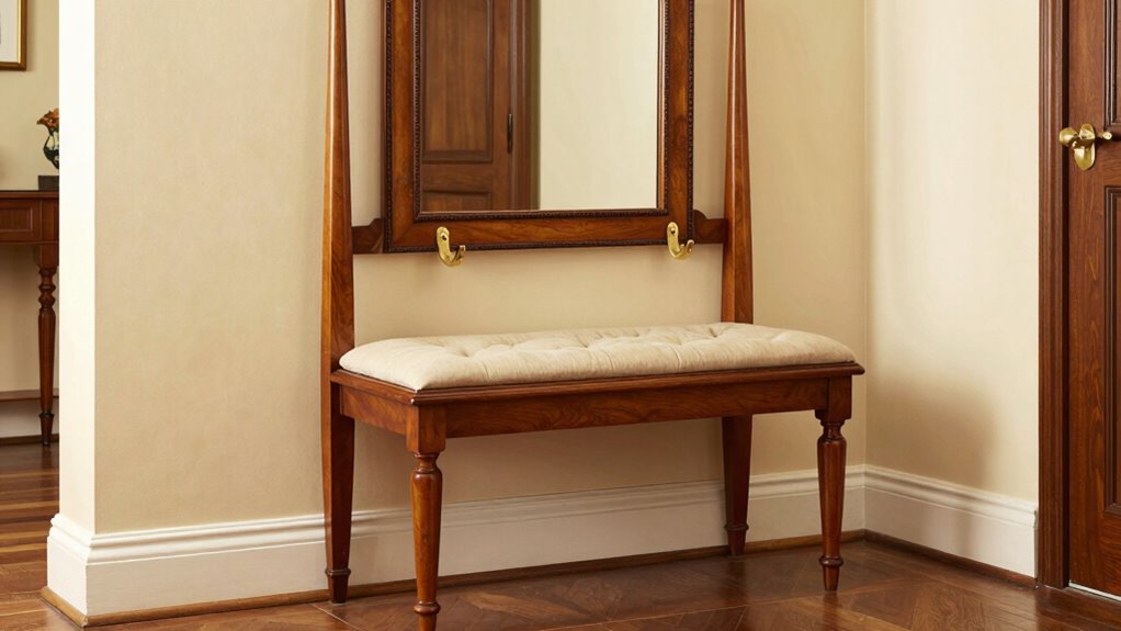 selecting sturdy stylish hall trees