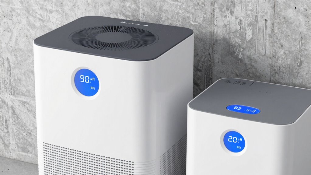 selecting the right dehumidifier size