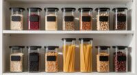 stylish organized pantry storage