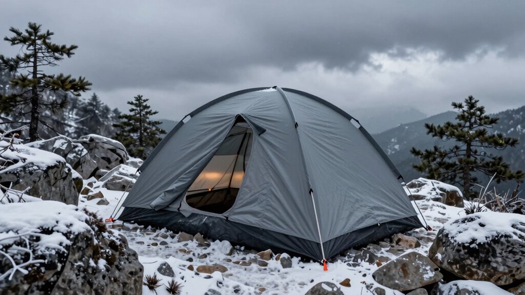 tent choice depends on conditions