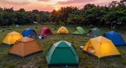 tent size versus sleeping capacity